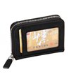 INTIME πορτοφόλι πιστωτικών καρτών IT-017, RFID, PU leather, μαύρο
