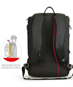MARK RYDEN τσάντα πλάτης MR6888, με θήκη laptop 17.3", 25L, γκρι