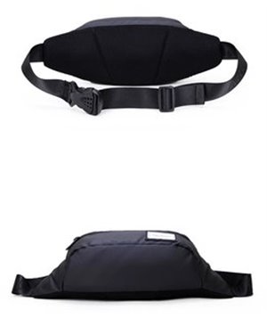 ARCTIC HUNTER τσάντα μέσης YB14001-BK, αδιάβροχη, μαύρη