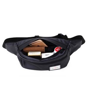 ARCTIC HUNTER τσάντα μέσης YB14001-BK, αδιάβροχη, μαύρη