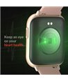HIFUTURE smartwatch FutureFit Ultra, 1.65", IP68, heart rate, ροζ