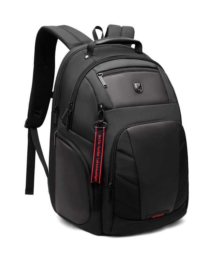 ARCTIC HUNTER τσάντα πλάτης B-00341-BK με θήκη laptop 15.6", μαύρη ARCTIC HUNTER τσάντα πλάτης B-00341-BK με θήκη laptop 15.6", μαύρη
