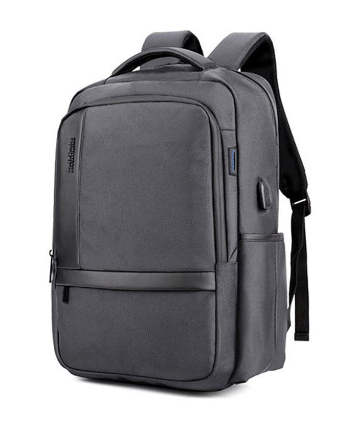 ARCTIC HUNTER τσάντα πλάτης B00120C-GY με θήκη laptop 15.6", γκρι