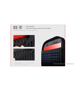 ARCTIC HUNTER τσάντα πλάτης B00120C-GY με θήκη laptop 15.6", γκρι