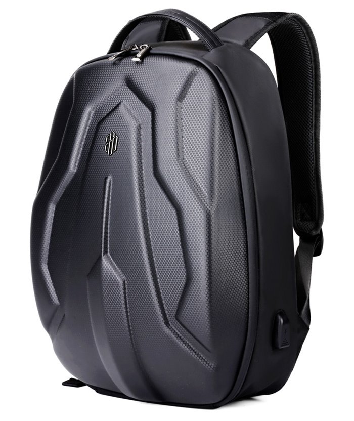 ARCTIC HUNTER τσάντα πλάτης B00320-BK-FC με θήκη laptop 15.6", μαύρη