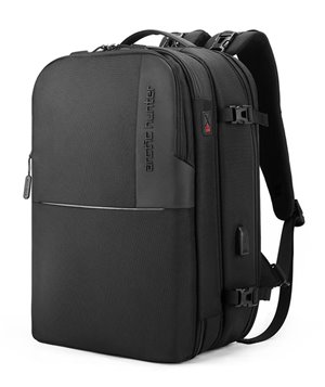 ARCTIC HUNTER τσάντα πλάτης B00382, με θήκη laptop 15.6", 33L, μαύρη