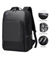 ARCTIC HUNTER τσάντα πλάτης B00403-BK με θήκη laptop 15.6", USB, μαύρο