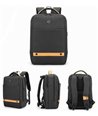 GOLDEN WOLF τσάντα πλάτης GB00378-BK με θήκη laptop 15.6", μαύρη