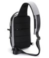 ARCTIC HUNTER Τσάντα Crossbody XB00105-BK, USB, αδιάβροχη, μαύρο