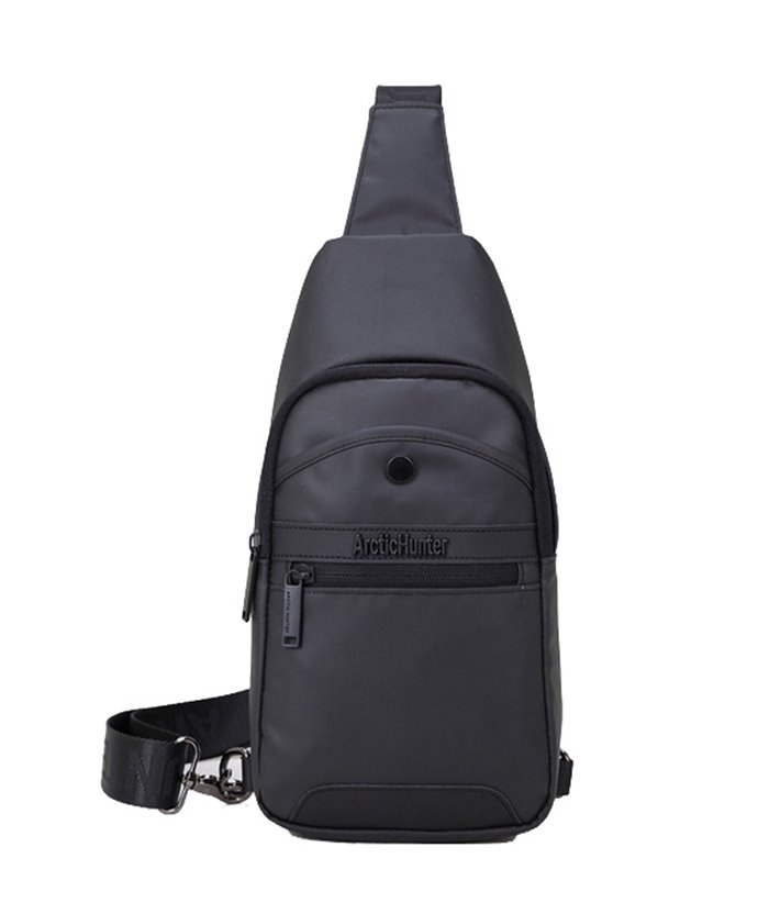 ARCTIC HUNTER τσάντα Crossbody XB13001-BK, αδιάβροχη, μαύρη