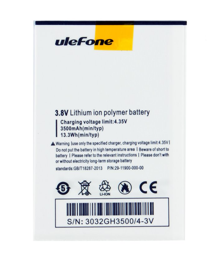 ULEFONE μπαταρία αντικατάστασης για smarphone U008 Pro