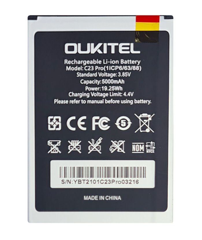 OUKITEL μπαταρία για smartphone C23 Pro