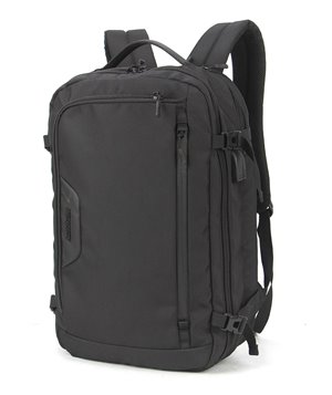 ARCTIC HUNTER τσάντα πλάτης B-00187-BK με θήκη laptop 15.6", μαύρη