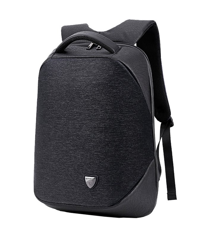 ARCTIC HUNTER τσάντα πλάτης B00193-BK με θήκη laptop 15.6", μαύρη