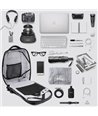 ARCTIC HUNTER τσάντα πλάτης B00193-BK με θήκη laptop 15.6", μαύρη