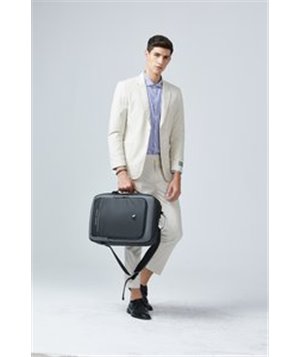 ARCTIC HUNTER τσάντα πλάτης B00227-BK με θήκη laptop 17", μαύρη