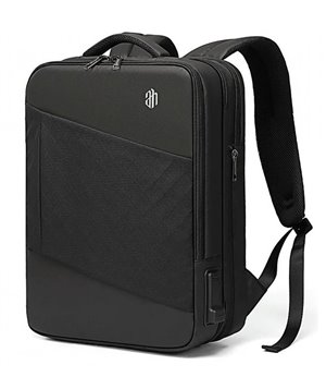 ARCTIC HUNTER τσάντα πλάτης B00345-BK με θήκη laptop 15.6", USB, μαύρη