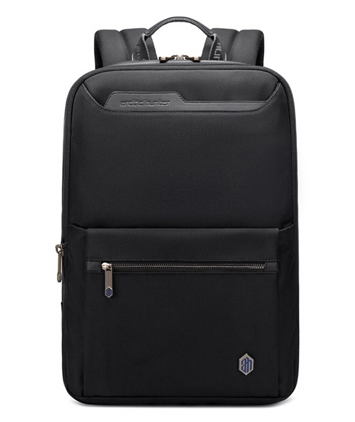 ARCTIC HUNTER τσάντα πλάτης B00410με θήκη laptop 14", πτυσσόμενη, μαύρη