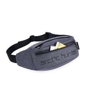 ARCTIC HUNTER τσάντα μέσης YB14000-1-LG, αδιάβροχη, ανοιχτό γκρι