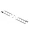DELOCK μεταλλικός σφιγκτήρας καλωδίων 18771, 200x7.9mm, 10τμχ