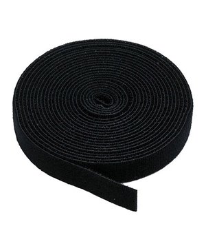 POWERTECH ταινία τύπου velcro πολλαπλών χρήσεων, 13mm, 3m, Black