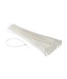 POWERTECH Δεματικά καλωδίων TIES-007, 200x3.6mm, διάφανα, 100τμχ