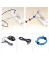 POWERTECH δεματικά καλωδίων TIES-020, τύπου velcro, 25τμχ